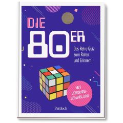 Geschenkbuch DIE 80er - DAS RETRO QUIZ