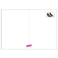 Postkarte KEINE SCHUHE KAUFEN!